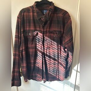 Flannel button-down